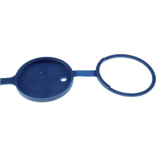 2PCS Blue Car Washer Bottle Cap For Peugeot 206 207 408 Citroen C4 C5