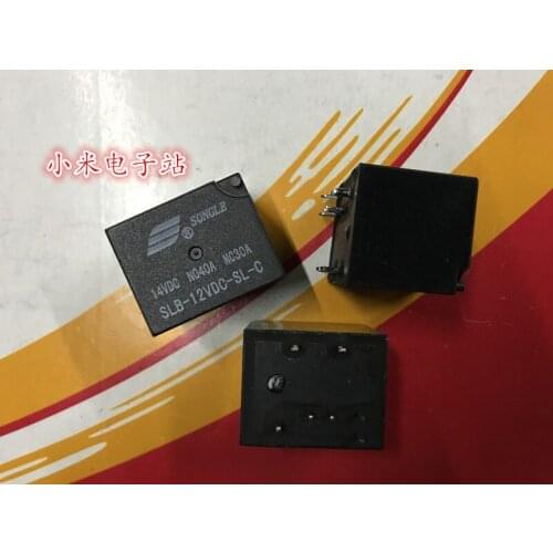 SLB-12VDC-SL-C -CE Song Le Automotive Relay 7-pin conversion 14VDC 40A 30A 4119