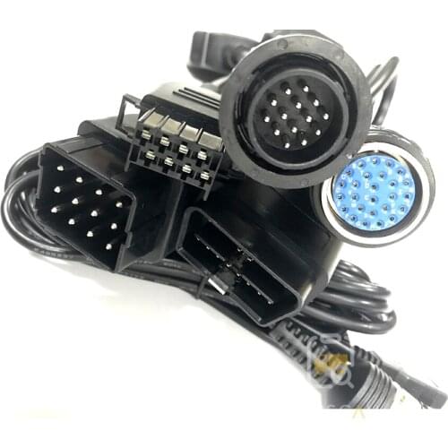 Heavy Duty Diagnostic Cable for volvo vocom 88890030 II Diagnostic Scanner construction Equipment Excavator Connector Cable