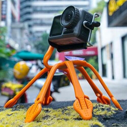 Universal Silicone Octopus Mobile Phone Camera Holder Tripod Anti-Slip Bracket