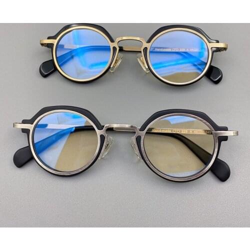 Vintage Round Glasses Frame Men Optical Spectacles Women Myopia Prescription Eyeglasses Frames Square Clear Eyewear Oculos Gafas