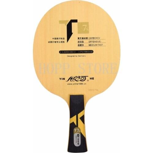 Yinhe T-7s [T7] T7s cypress carbon Table Tennis Blade for Racket for 40+ new material ball