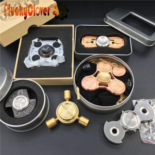 1 pc Multi Function Metal Fidget Spinner Retro Triangle Hand Gyros Mini Figet Spiner For Kids Adults Antistress Top Spinner Toys