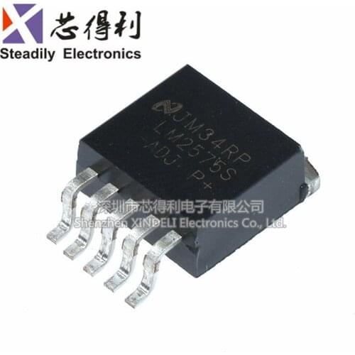 10pcs/lot LM2575S-ADJ 5V TO263-5 Five-Terminal Voltage Regulator Brand New
