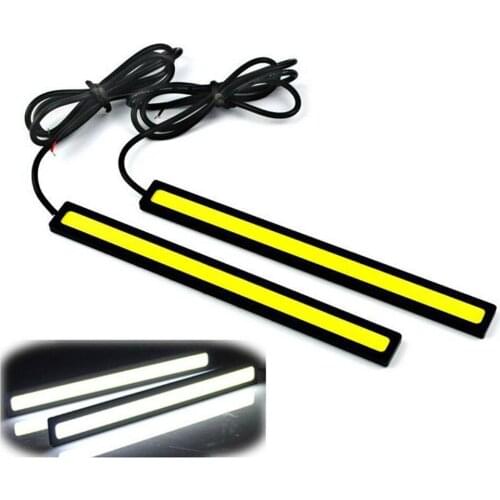 2PCS 7'' DC 12V Waterproof Super White LED Car Daytime Running Light Fog Driving Lights Auto Car Lamp New