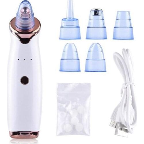 Facial Blackhead Remover Electric Pore Cleaner Blackhead Black Point Vacuum Cleaner Tool Black Spots Pore Cleaner Machine