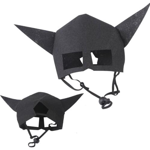 Cat Face Cover Funny Comfortable Headgear For Halloween Parties Cat Mask Fascinator Cat Halloween Ornament Bat Mask Fascinator