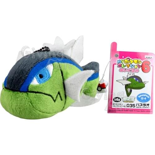 TAKARA TOMY Genuine Pokemon Basculin Short Plush Action Figure Model Toys