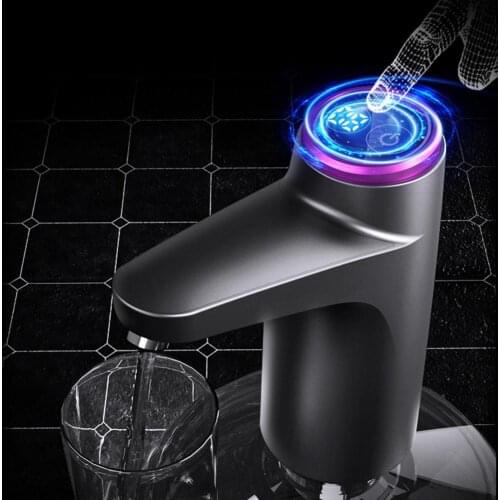 1200mah Electronic Water Bottle Pump 2 Modes USB Charged Electric Water Dispenser Pump Home Office Automatic Drinking Water Pump