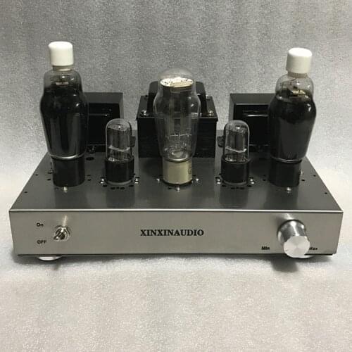 FD422 Class A single-ended tube power amplifier, output power: 8w*2, frequency response: 20hz--20khz, SNR: 90db