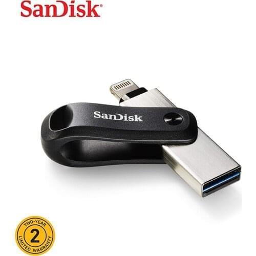 Sandisk ixpand iphone Flash Drive Luxe128GB 64GB 256GB Pendrive Mini ixpand Dual OTG USB Flash Drive OTG iphone USB Lightening