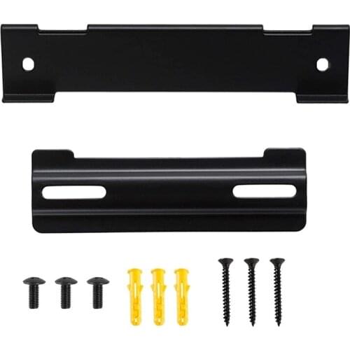 Hot WB-120 Wall Mount Kit Bracket for Solo 5 Soundbar, for Cinemate120, with Screw and Wall Anchors, Black