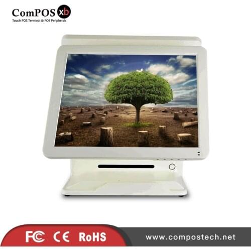 Cash register pc computer dual screen high quality pos terminal restaurant retail pos hardware