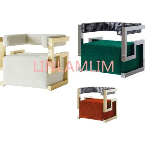 Living room Sofa set диван мебель кровать muebles de sala cloth fabric sofa cama chair stainless steel puff asiento sala futon f