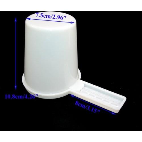 40PCS Wholesale Beekeeping Bee Feeder Plastic Honey Feeders Feeding Watering Drinking Drinkers Water Gardening Abeille Farm