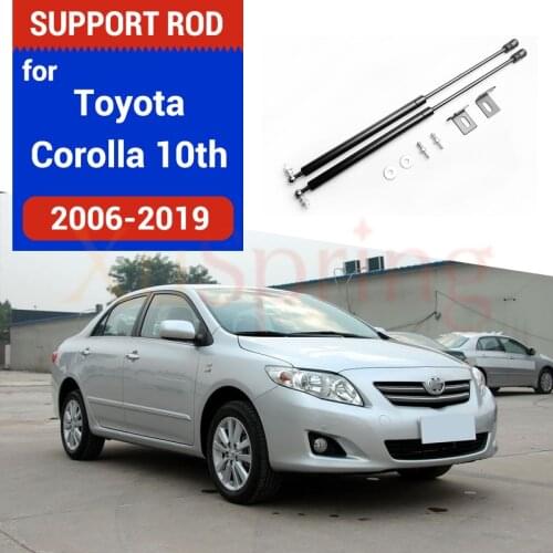 Car Bonnet Hood Cover Lift Support Spring Shock Strut Bars Hydraulic Rod for Toyota Corolla Axio 2006-2019 E140 E150 10nd Gen