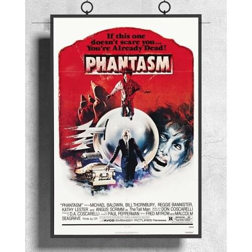 L474 PHANTASM Movie The Tall Man Horror Silk Fabric Poster Art Decor Indoor Painting Gift