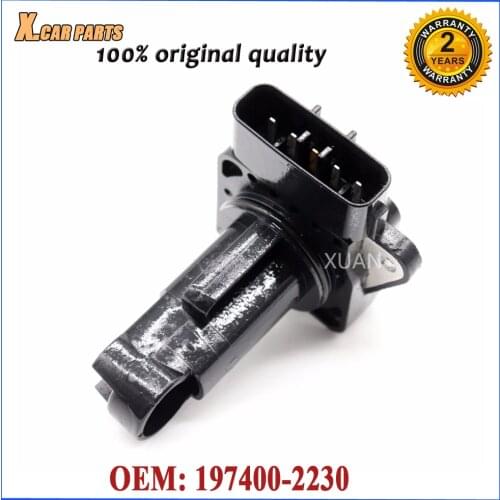 MAF MASS AIR FLOW METER SENSOR 197400-2230 13800-63J00 For Jaguar Land Rover Mazda 3 6 626 2 3 323 F P B CX-7 Suzuki Volvo