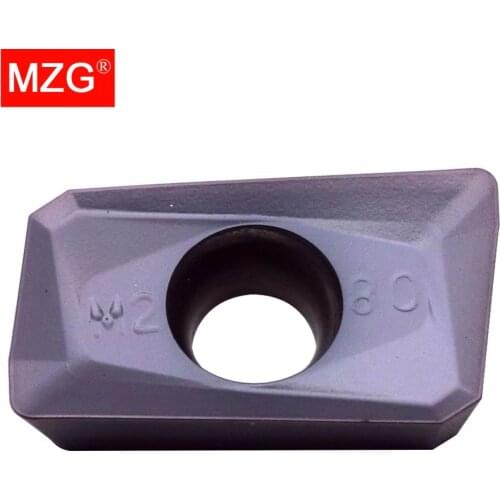 MZG 10PCS APMT 1135 1604 M2 ZP25 Right Angle Shoulder Milling Stainless Steel Semi- Finish Machining CNC Milling Carbide Inserts