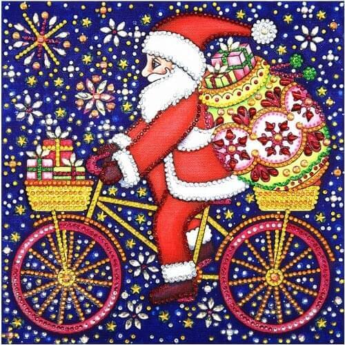 5D DIY Special Shaped Diamond Painting Mosaic Kit Christmas Tree Cross Stitch Kit Embroidery Gift Christmas Home Decoration