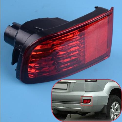 Plastic Car Rear Right Bumper Red Reflector Tail Light Lamp Fit for Toyota 4Runner 2003 2004 2005 81580-60111