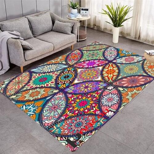 Nordic wind contracted bedroom household rug printing room modern geometric sofa tea table carpet corridor decorative mat tapis