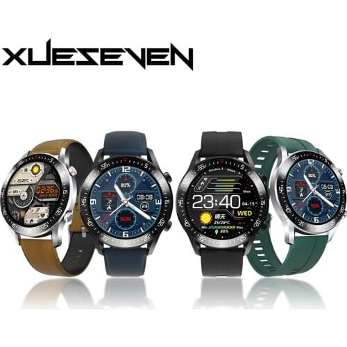 XUESEVEN C2 Smart Watch Full Touch Sports Fitness Watch Heart Rate Test Smart Waterproof Bluetooth For Android IOS