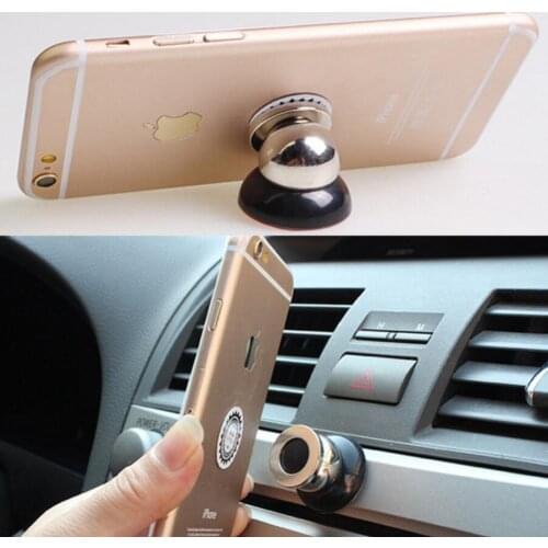 Universal Car Phone Holder Stand Magnet Ari Vent Mount Holder For Volkswagen VW Polo Passat CC GOLF Touran Bora jetta For Skoda