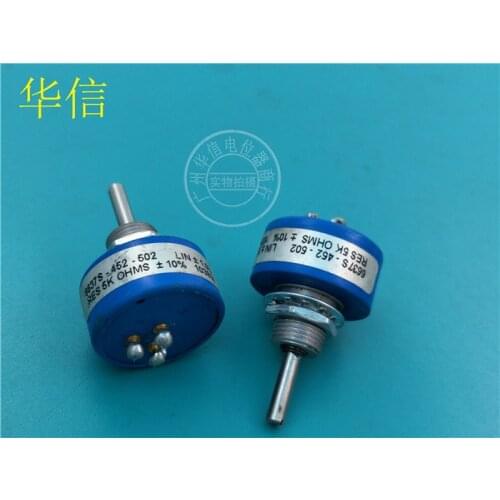 [VK] Used BOURNS 6637S-452-502 5K conductive plastic potentiometer shaft 3MM switch