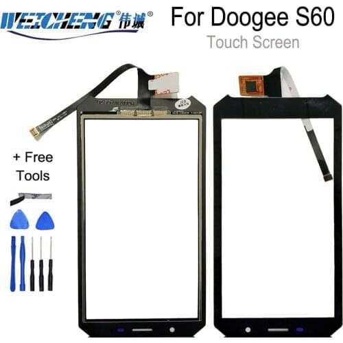 WEICHENG Original Touch Screen For Doogee S60 Touch Panel Glass Replacement For Doogee S60 lite Touch Panel