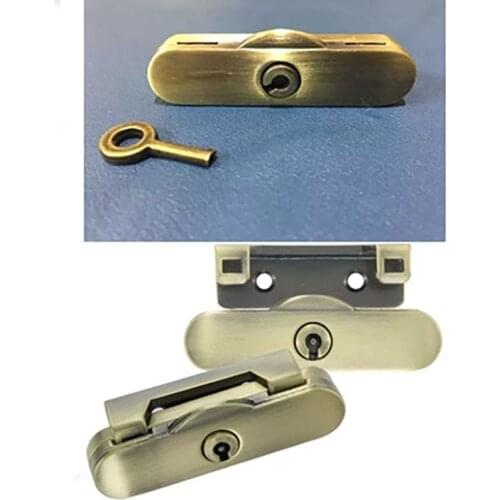 10 Pcs Crossbody Bag Lock, Antique Brass Purse Turn Lock, Twist Clutch Closure Lock