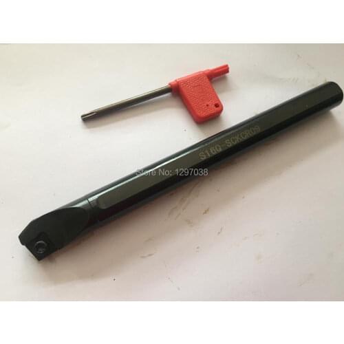 1pcs CNC lathe inner hole turning tool rod S16Q SCKCR09 Internal turning tool