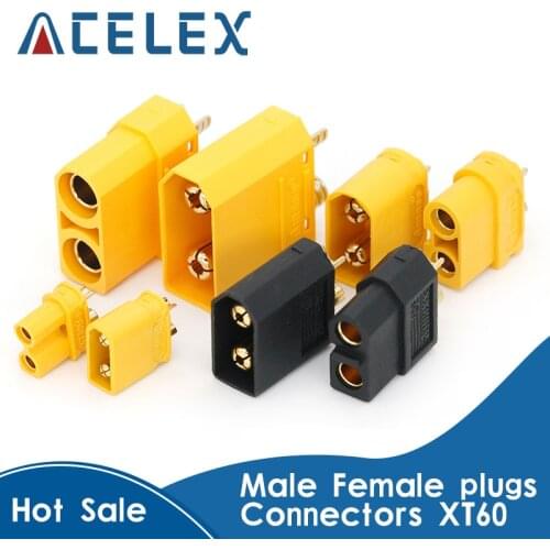 10pcs XT60 XT-60 Male Female XT30 XT90 Bullet Connectors Plugs For RC Lipo Battery