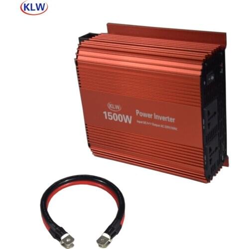 5V 2.1A USB 1500W Watt DC 24V to AC 220V Portable Power Inverter Charger Converter Adapter DC 24 to AC 220 Modified Sine Wave