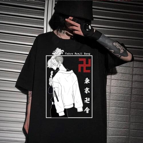 Hot Japanese Anime Tokyo Revengers T Shirt Men Chifuyu Matsuno Graphic Tees Anime T-shirt Unisex Summer Tops Tshirt Male