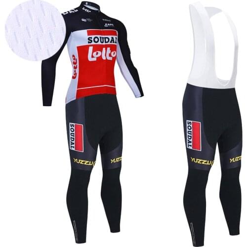 TEAM 2021 LOTTO Long Cycling Jersey Bike Pants SPORTSWEAR 20D Ropa Ciclismo Maillot Bicycle Clothing Bottoms