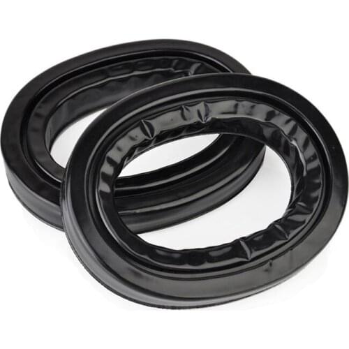 Best Silicone Earmuff Fit Comtac Series Headset Hill-Peaks Gel Sealing Rings For Peltor Series Tactical Headphones Black