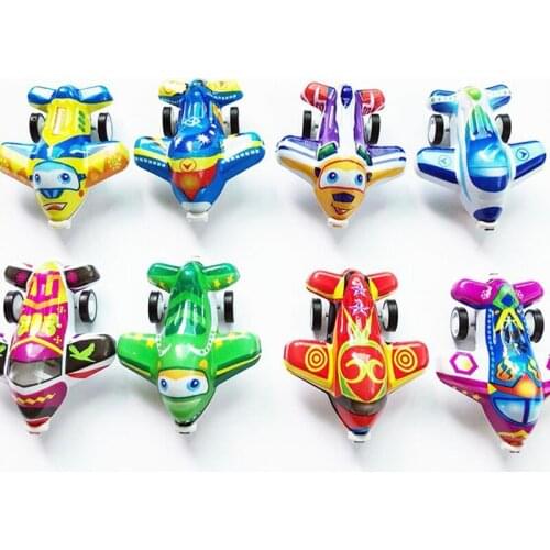 2019 New Cute Mini Pull Back Aircraft Airplane Toys Children Kids Mini Plane Model Cartoon Pull back Toys for Children Boy Gifts
