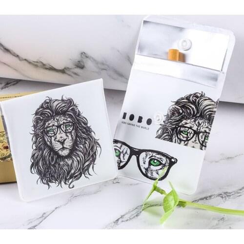 New 16 Style Eco-friendly Ashtray Bag Portable Pocket Ashtray Cigarette Anti Fly Ash Plastic Creative Trend Outdoor Storage Bag