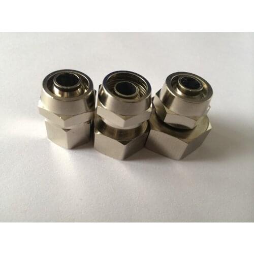 LOT 5 For Hose O/D 12mm x I/D 8mm All Size BSP Female to Qucik fit Brass Pneumatic Hose Coupler Fitting