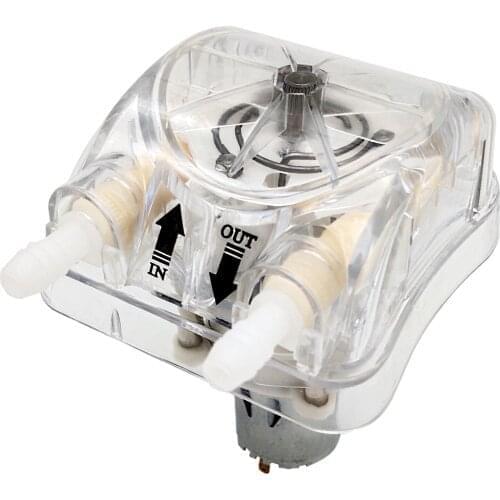800ml/min, 30psi, 12Vdc Peristaltic Pump with Spring Loaded Rollers and Exchangeable Pump Head