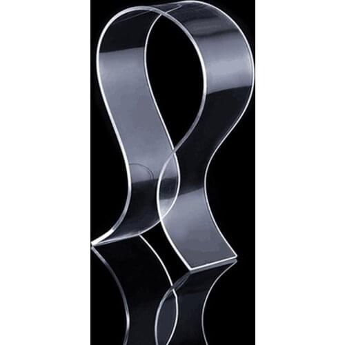 Headphone Display Stand Plexiglass Headphone Stand U Type Earphone Frame Plastic ONLENY