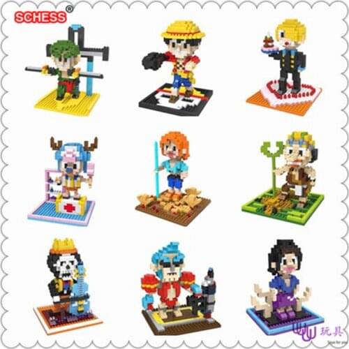 SC (OP) 1049-56 Diamond Micro Nano Building Blocks Action Figure boy & girl gifts