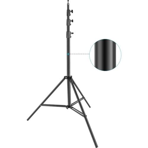Neewer Heavy-Duty Light Stand 13 Feet/4 Meters Spring Cushioned Aluminum Alloy Pro Photography Tripod Stand Photo Studio Adjust