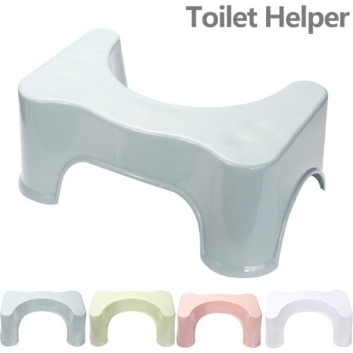Bathroom Squatty Potty Toilet Stool Children Pregnant Woman Anti-slip Seat Toilet Foot Stool for Adult Men Women Old People