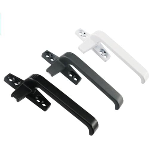 Thickened plastic steel door and window handle with lock For Double Glazing Aluminum alloy door handle window handle latch locks