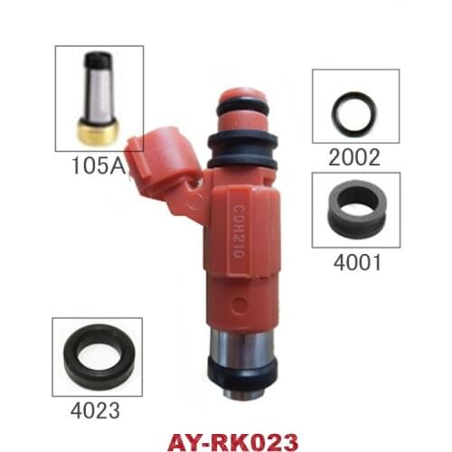 28pieces/item fuel injector repair kits for mitsbubishi car rebuild parts CDH210 7310597 4G64 4G18 MD319790 (AY-RK053)