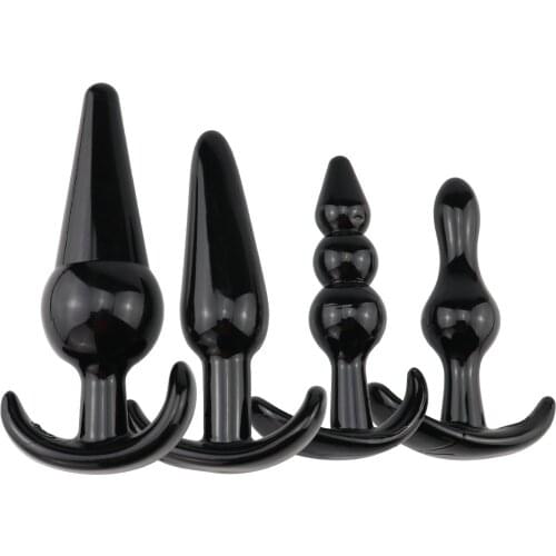 4 Set Anal Beads Flirting G-spot Stimulation Vagina Masturbation Plugs Adult Products Sexy Toys Gays Massager Bullet Anus Plug