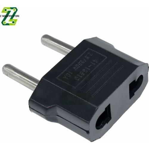 5PCS US USA Plug to European EURO EU Plug Adapter Converter Power Plug Adaptor Outlet Converter