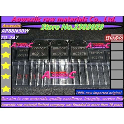 Aoweziic 100% new imported original AP88N30W 88N30W TO-247 N channel field effect 88a 300V
